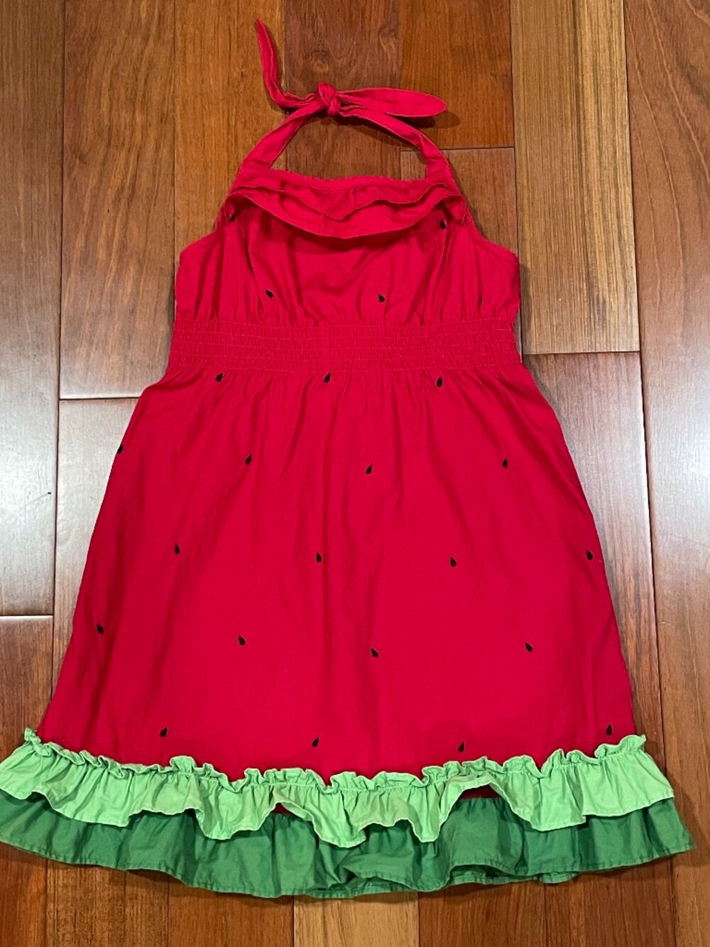 Gymboree Watermelon Picnic halter dress size 5